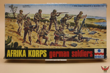 ESCI 1/72 Afrika Korps German Soldiers