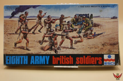 ESCI 1/72 Eight Army British Soldiers