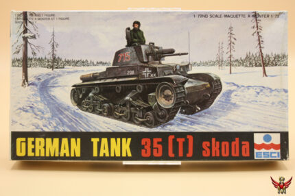 ESCI 1/72 German Tank 35 (T) Skoda