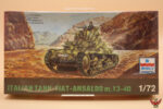 ESCI 1/72 Italian Tank Fiat-Ansaldo M13-40