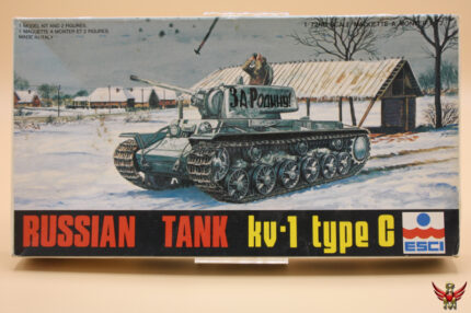 ESCI 1/72 Russian tank KV-1 type C