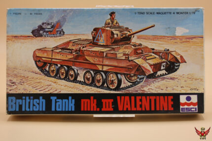 ESCI 1/72 British Tank Mk. III Valentine