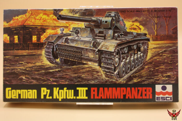 ESCI 1/72 German Pz Kpfw III Flammpanzer