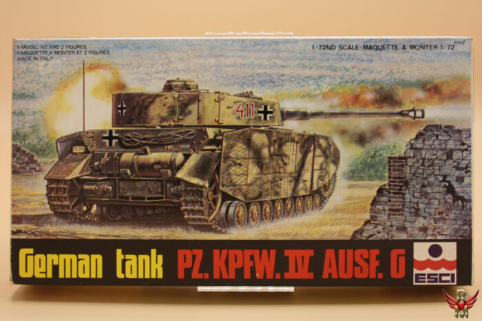 ESCI 1/72 German Tank Pz Kpfw IV Ausf G