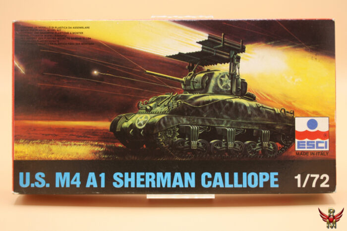 ESCI 1/72 US M4A1 Sherman Calliope