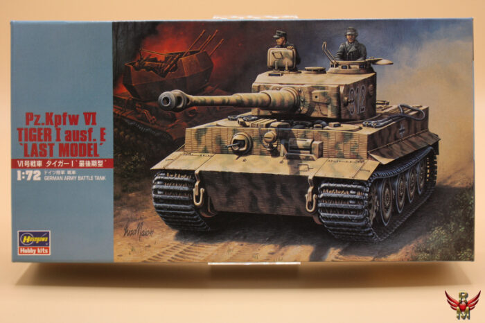 Hasegawa 1/72 Pz Kpfw VI Tiger I Ausf E (last model)