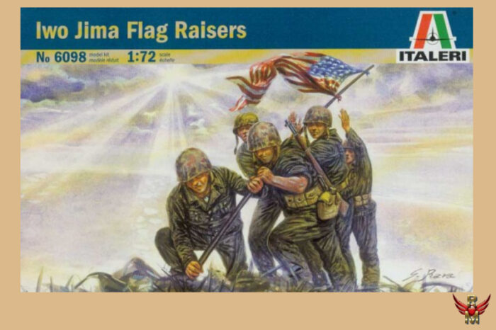 Italeri 1/72 Iwo Jima Flag Raisers