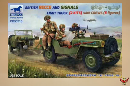 Bronco Models 1/35 British Recce and Signals Light Truck