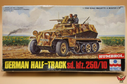 ESCI 1/72 German Half Track Sd Kfz 250/10