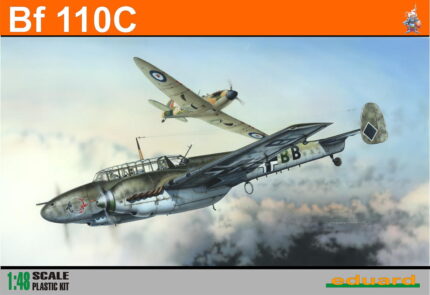 Eduard 1/48 German WWII Heavy Fighter Bf 110C