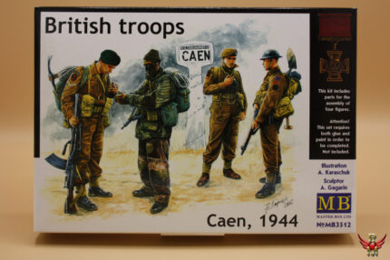 Master Box 1/35 British Troops Caen 1944