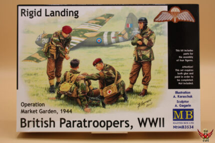 Master Box 1/35 British Paratroopers WWII Kit 2 "Rigid Landing"