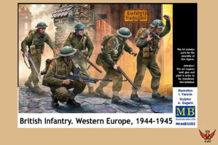 Master Box 1/35 British Infantry Western Europe 1944-1945