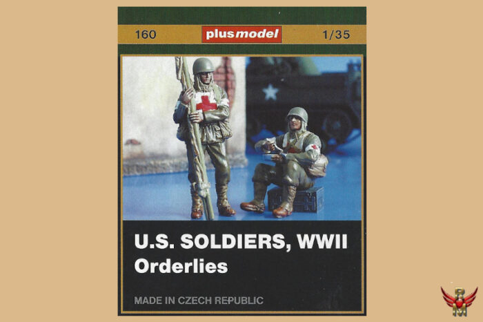 Plus Model 1/35 US Soldiers WWII Orderlies
