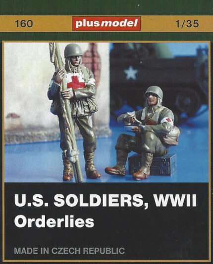 Plus Model 1/35 US Soldiers WWII Orderlies