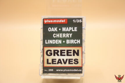 Plus Model 1/35 Green Leaves (oak-maple-cherry-linden-birch)