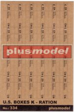 Plus Model 1/35 U.S. Boxes K-Ration