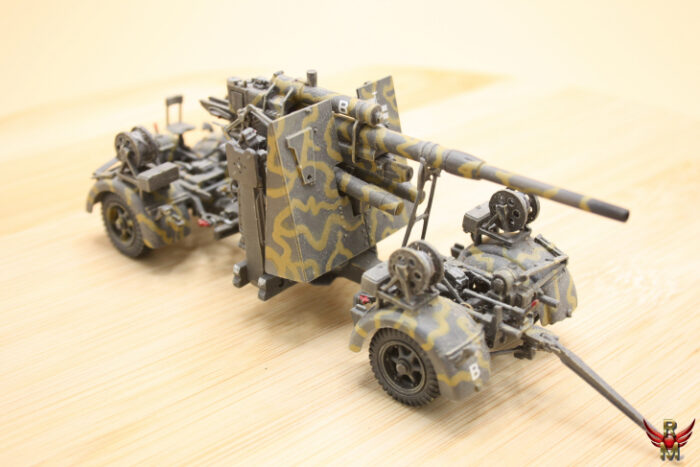 Rowasp Modelbouw Italeri 1/48 German 8.8 cm FLAK 37 AA Gun