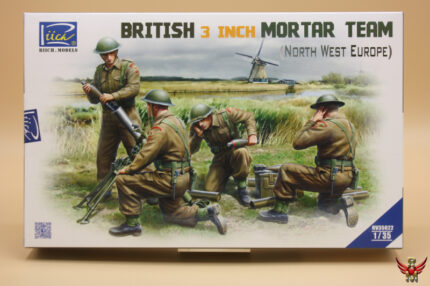 Riich Models 1/35 British 3 inch Mortar Team (north west europe)