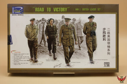 Riich Models 1/35 British Leader Set WWII Road to Victory