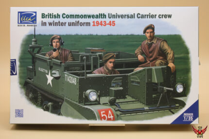 Riich Models 1/35 British Commonwealth Universal Carrier Crew (winter uniform 1943-45)