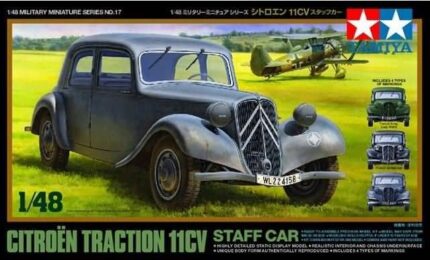 Tamiya Citroën Traction 11 CV German Staff Car