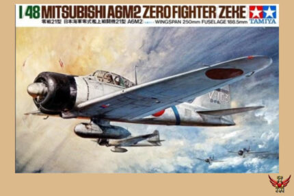 Tamiya 1/48 Mitsubishi A6M2 Zero Fighter (Zeke)