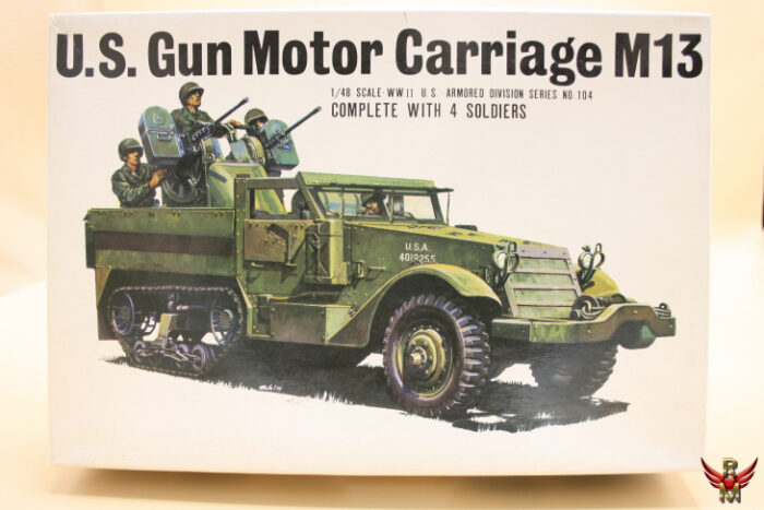 Bandai 1/48 U.S. Gun Motor Carriage M13