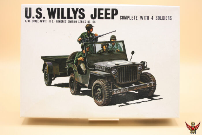 Bandai 1/48 U.S. Willys Jeep