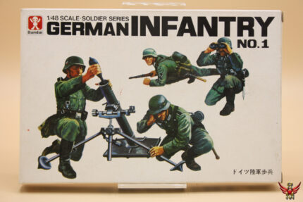 Bandai 1/48 German Infantry No.1