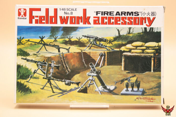 Bandai 1/48 German Fieldwork Accessory "Fire Arms"