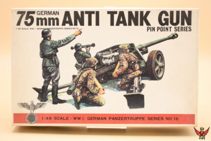 Bandai 1/48 German 75mm Anti Tank Gun