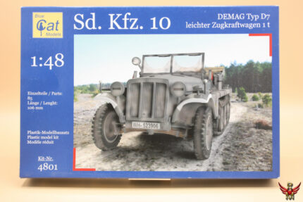 Blue Cat Models 1/48 German Sd. Kfz 10 Demag Typ D7