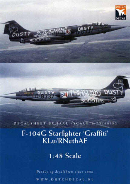 Dutch Decal 1/48 F-104G Starfighter Graffiti Klu/RNethAF