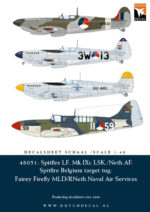 Dutch Decal 1/48 Spitfire LF Mk Vb/IXc/ 16 LSK