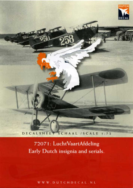 Dutch Decal 1/72 Aviation Department Insignia and Serials