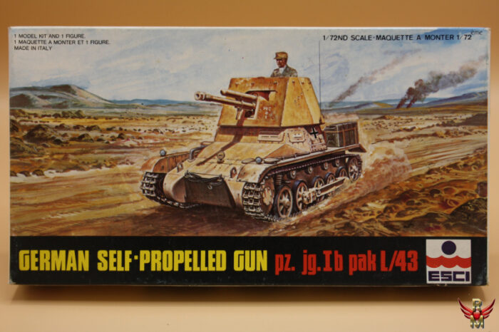 ESCI 1/72 German Self Propelled Gun Pz Jg Ib Pak L43