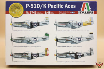 Italeri 1/48 Mustang P-51D/K Pacific Aces