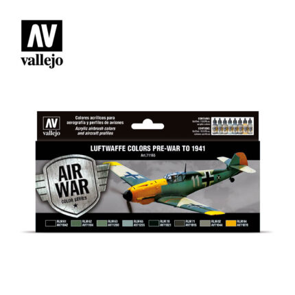 Vallejo AW Luftwaffe colors pre-war to 1941