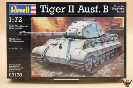 Revell 1/72 German Tiger II Ausf. B Porsche Turret