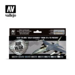 Vallejo AW USAF colors Grey Schemes from 70’s to present