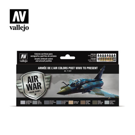 Vallejo AW Armée de l’Air colors post WWII to present