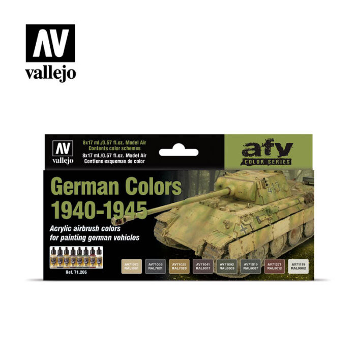 Vallejo AFV German Colors 1940-1945