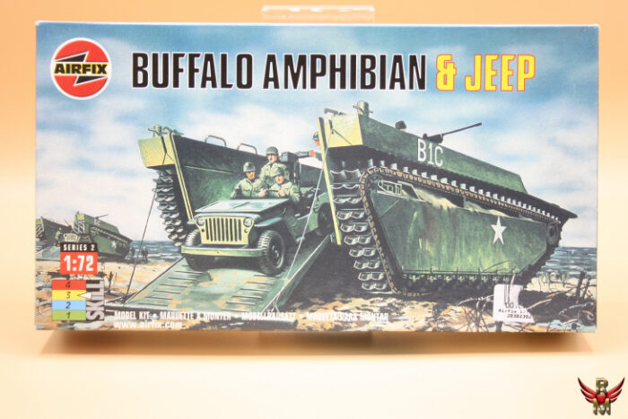 Airfix 1/72 US Buffalo Amphibian and Jeep