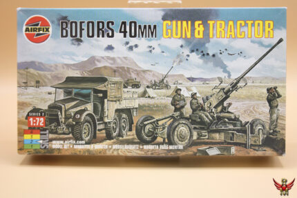 Airfix 1/72 Bofors 40mm Gun and Tractor
