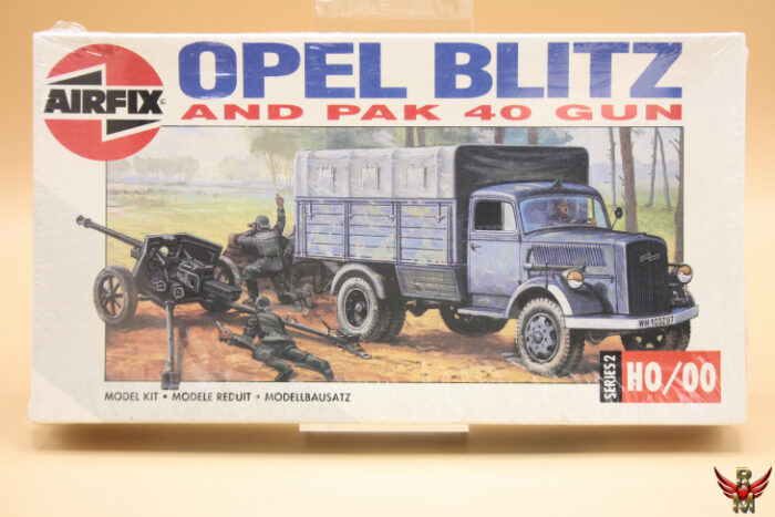 Airfix 1/76 Geman Opel Blitz and Pak 40 Gun H0/00