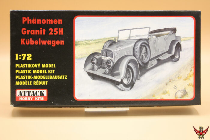 Attack Hobby Kits 1/72 Phänomen Granit 25H Kübelwagen