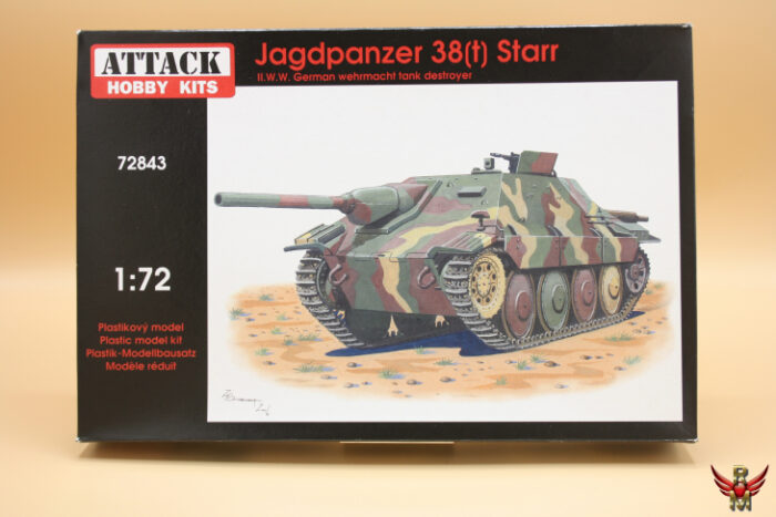 Attack Hobby Kits 1/72 German Jagdpanzer 38 t Starr