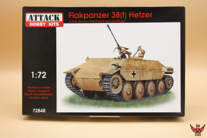 Attack Hobby Kits 1/72 German Flakpanzer 38 t Hetzer
