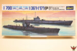 Hasegawa 1/700 IJN submarine I-361 and I-171 water line series